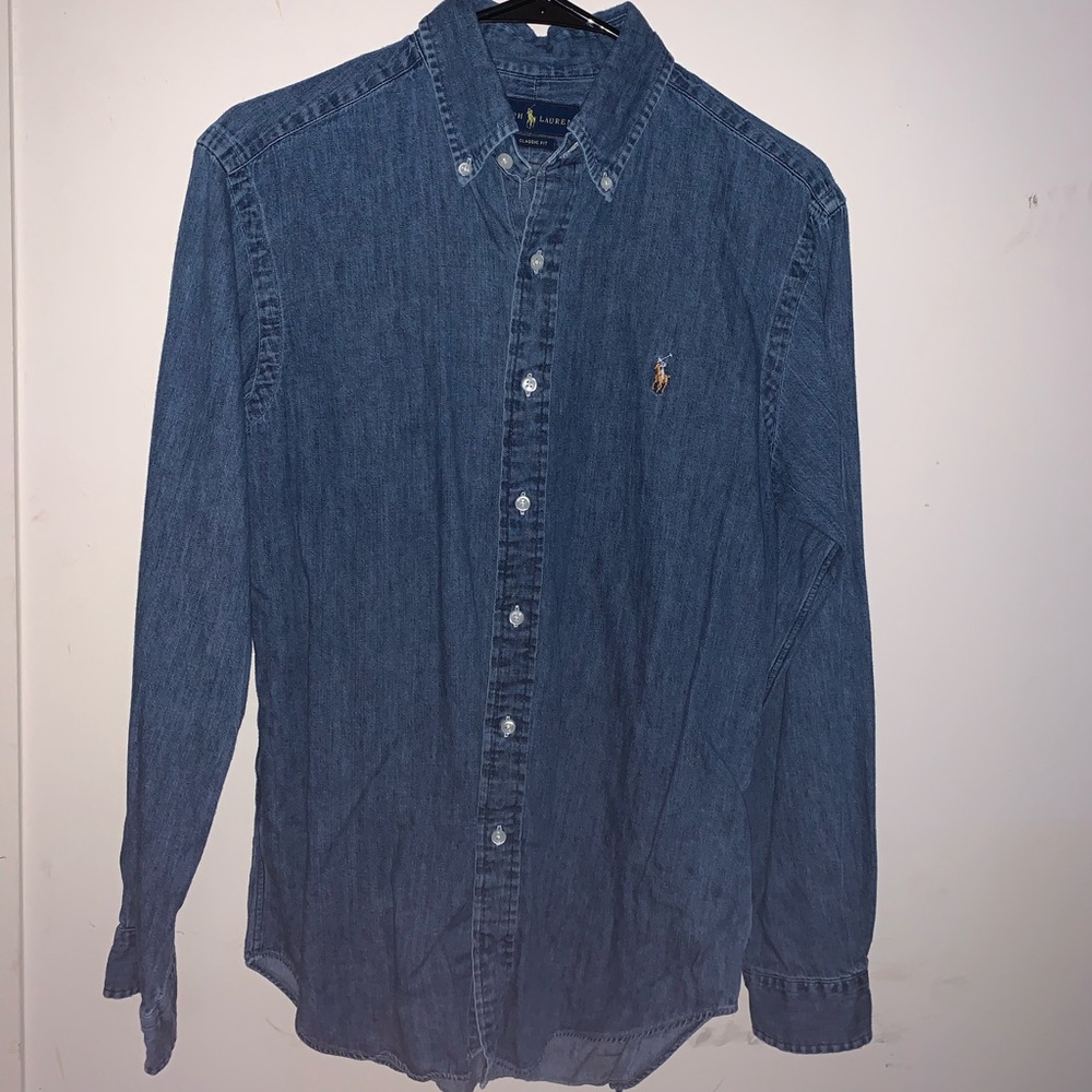 Polo by Ralph Lauren Denimstyle Casual Dress Shirt